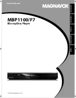 Предварительный просмотр 1 страницы Magnavox MBP1100 - Owner'S Manual