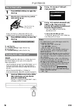 Preview for 18 page of Magnavox MBP2100 Owner'S Manual