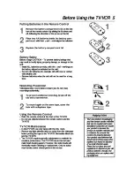 Preview for 5 page of Magnavox MC092EMG - 9' Tv/vcr Combination Owner'S Manual