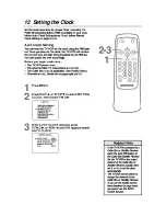 Preview for 12 page of Magnavox MC092EMG - 9' Tv/vcr Combination Owner'S Manual