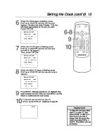 Preview for 15 page of Magnavox MC092EMG - 9' Tv/vcr Combination Owner'S Manual