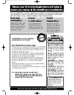 Preview for 2 page of Magnavox MC09D1MG - Tv/vcr Combination - Mono Owner'S Manual