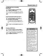 Preview for 23 page of Magnavox MC09D5MG - 9" Tv/vcr Combination Owner'S Manual