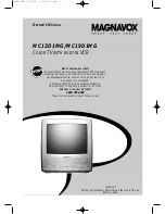 Preview for 1 page of Magnavox MC13D1MG99 - Tv/vcr Combination - Mono User Manual