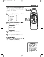 Preview for 31 page of Magnavox MC13D1MG99 - Tv/vcr Combination - Mono User Manual