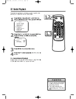 Preview for 32 page of Magnavox MC13D1MG99 - Tv/vcr Combination - Mono User Manual