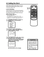 Preview for 16 page of Magnavox MC194EMG - 19" Combination Tv/vcr Owner'S Manual