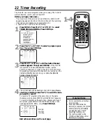 Предварительный просмотр 22 страницы Magnavox MC194EMG - 19" Combination Tv/vcr Owner'S Manual