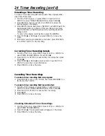 Preview for 24 page of Magnavox MC194EMG - 19" Combination Tv/vcr Owner'S Manual