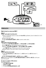 Preview for 2 page of Magnavox MCR140 Quick Start Manual