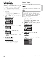 Preview for 49 page of Magnavox MDR161V Owner'S Manual