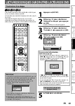 Предварительный просмотр 63 страницы Magnavox MDR513H Manuel De L'Utilisateur