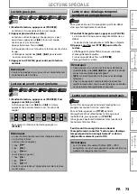 Preview for 73 page of Magnavox MDR513H Manuel De L'Utilisateur