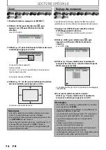 Предварительный просмотр 74 страницы Magnavox MDR513H Manuel De L'Utilisateur