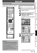 Предварительный просмотр 83 страницы Magnavox MDR513H Manuel De L'Utilisateur