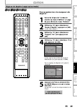 Предварительный просмотр 89 страницы Magnavox MDR513H Manuel De L'Utilisateur