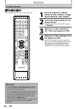 Preview for 90 page of Magnavox MDR513H Manuel De L'Utilisateur