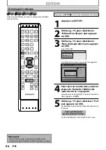 Предварительный просмотр 96 страницы Magnavox MDR513H Manuel De L'Utilisateur