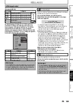 Preview for 109 page of Magnavox MDR513H Manuel De L'Utilisateur