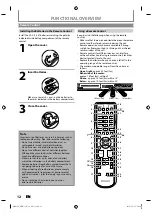 Предварительный просмотр 12 страницы Magnavox MDR515H Owner'S Manual