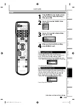 Предварительный просмотр 113 страницы Magnavox MDR515H Owner'S Manual