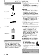 Предварительный просмотр 4 страницы Magnavox MDR557H Owner'S Manual