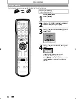 Preview for 62 page of Magnavox MDR557H Owner'S Manual