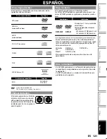 Preview for 121 page of Magnavox MDR557H Owner'S Manual