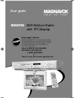 Magnavox MDR700 User Manual preview