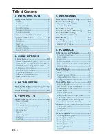 Preview for 6 page of Magnavox MDR865H Owner'S Manual