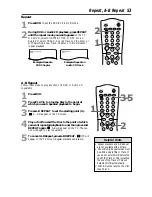 Preview for 53 page of Magnavox MDV 530 VR Owner'S Manual