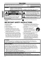 Preview for 2 page of Magnavox MDV3110 Owner'S Manual