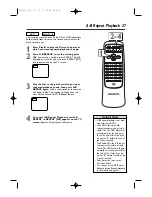 Предварительный просмотр 27 страницы Magnavox MDV410 Owner'S Manual