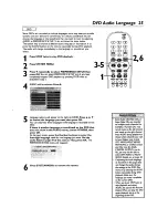 Preview for 25 page of Magnavox MDV411SL Owner'S Manual