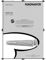 Magnavox MDV412SL Owner'S Manual preview