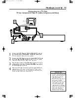 Предварительный просмотр 13 страницы Magnavox MDV412SL Owner'S Manual