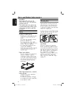 Предварительный просмотр 8 страницы Magnavox MDV437 User Manual