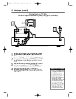 Предварительный просмотр 12 страницы Magnavox MDV450 Owner'S Manual