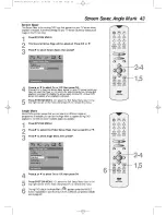 Предварительный просмотр 43 страницы Magnavox MDV458 - Purchased Owner'S Manual