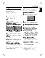 Предварительный просмотр 33 страницы Magnavox MDV560VR - Dvd/vcr Player User Manual