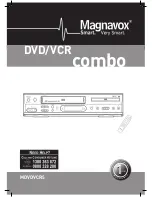 Magnavox MDVDVCR5 Manual preview