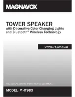 Magnavox MHT983 Owner'S Manual preview