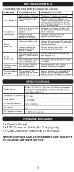 Preview for 9 page of Magnavox MMA3683n User Manual