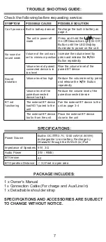 Preview for 8 page of Magnavox MMA3685 User Manual