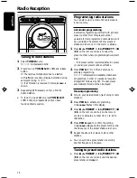 Preview for 16 page of Magnavox MME100 - Audio Micro System User Manual