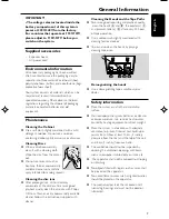 Предварительный просмотр 7 страницы Magnavox MME140/78 User Manual
