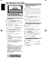 Предварительный просмотр 14 страницы Magnavox MME140/78 User Manual