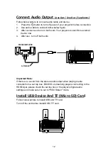 Preview for 13 page of Magnavox MP601 Owner'S Manual
