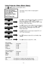 Preview for 16 page of Magnavox MP601 Owner'S Manual