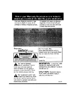 Предварительный просмотр 6 страницы Magnavox MPC42017 - Fm Stereo Digital Tuner Port. Cd... User Manual